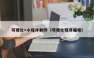 东平可视化+小程序制作（可视化程序编程）