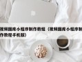 东平视频图库小程序制作教程（视频图库小程序制作教程手机版）